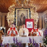 Eucharystia w I Rocznicę Papieskiej Koronacji Matki Bożej Pólkowskiej